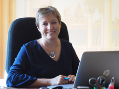 Christine Schmuck, directrice du lycée Cluny à Mulhouse